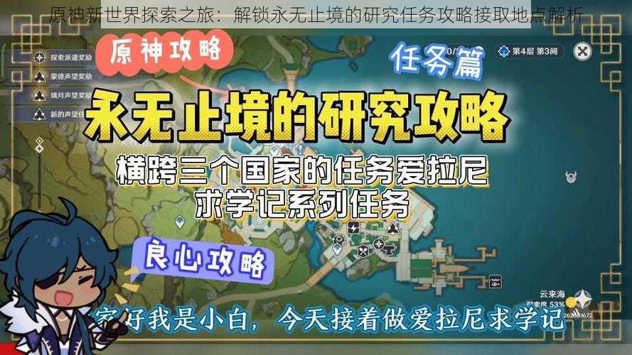 原神新世界探索之旅：解锁永无止境的研究任务攻略接取地点解析