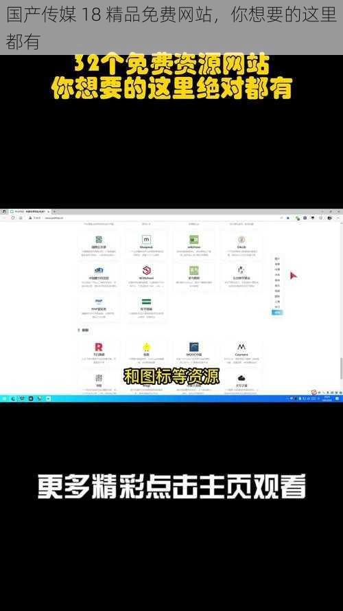 国产传媒 18 精品免费网站，你想要的这里都有