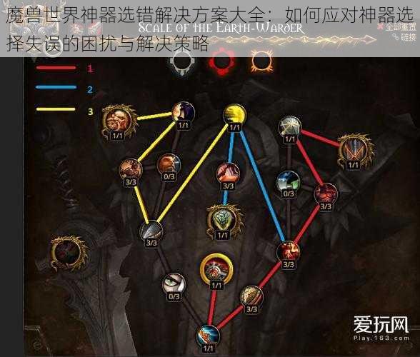 魔兽世界神器选错解决方案大全：如何应对神器选择失误的困扰与解决策略