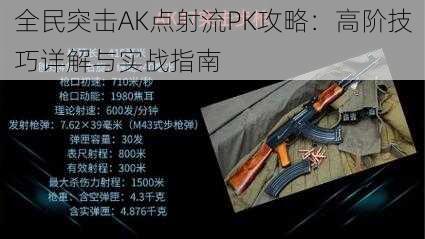 全民突击AK点射流PK攻略：高阶技巧详解与实战指南